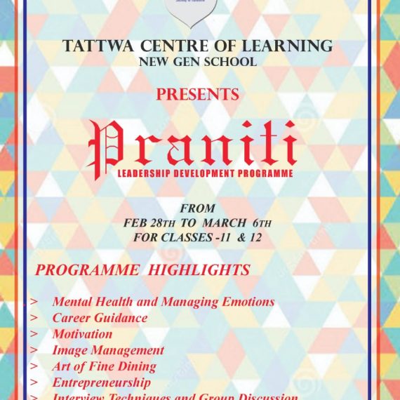 Tattwa centre of Learning presents PRANITI 2023
