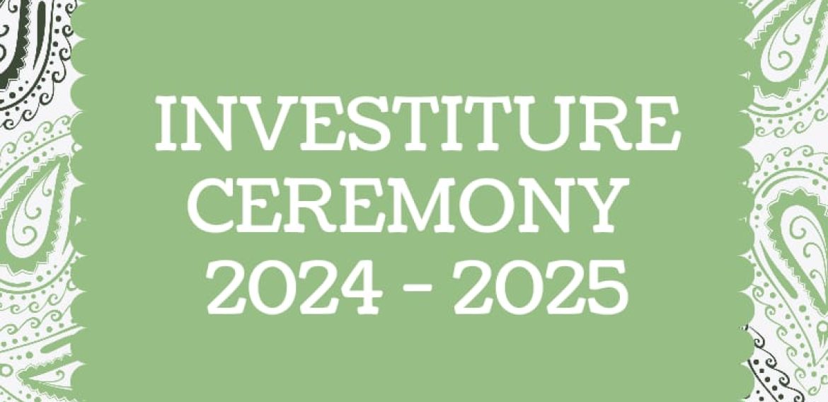 Investiture ceremony 2024 flagged off with great pride and power.