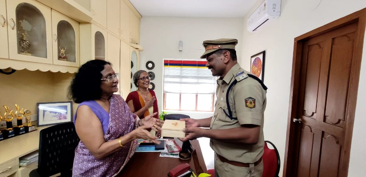 An inspiring awareness session led by Mr. Babu John P, a dedicated policeman