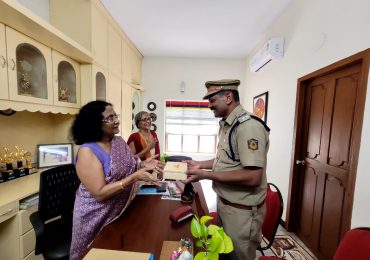 An inspiring awareness session led by Mr. Babu John P, a dedicated policeman