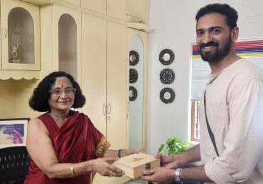 An inspiring session on fashion and textile design by Mr. Sreejith Jeevan