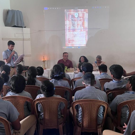 The Book Fest was inaugurated by Mr. Suresh U Kumar author of the book “Girl in the Scarlet Hijab”