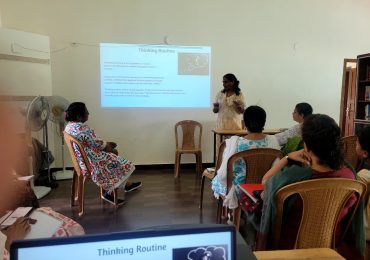 The Tattwa teachers were guided by Ms. Smitha Nair through Design Thinking